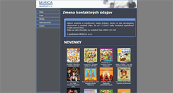 Desktop Screenshot of musica.sk