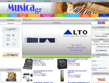 Tablet Screenshot of musica.gr