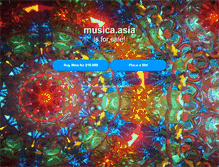 Tablet Screenshot of musica.asia